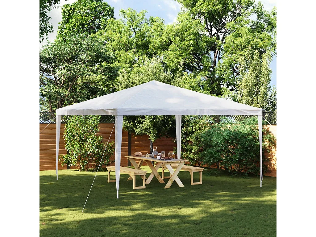 Tenda per ricevimenti bianca 4x4 m