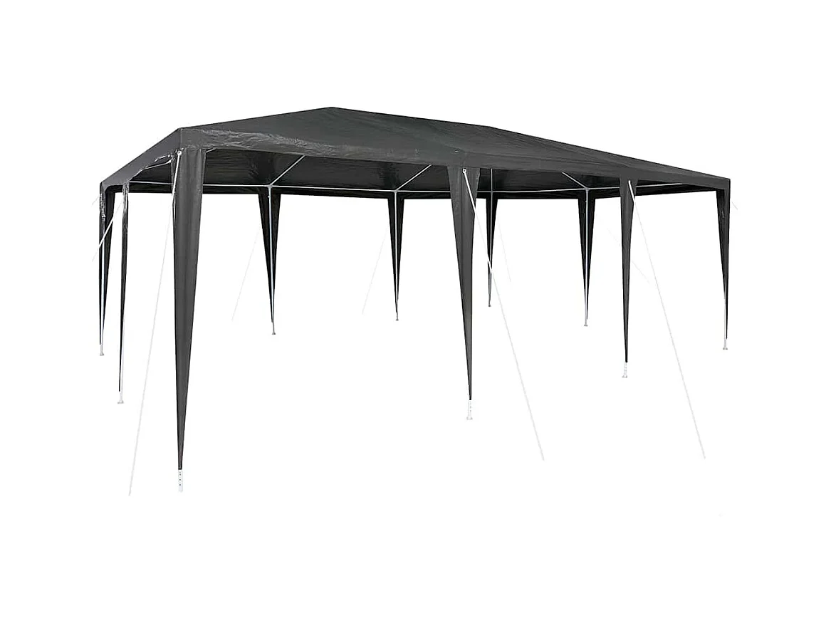 Tente de fête Anthracite et blanc 600 x 400 x 266 cm