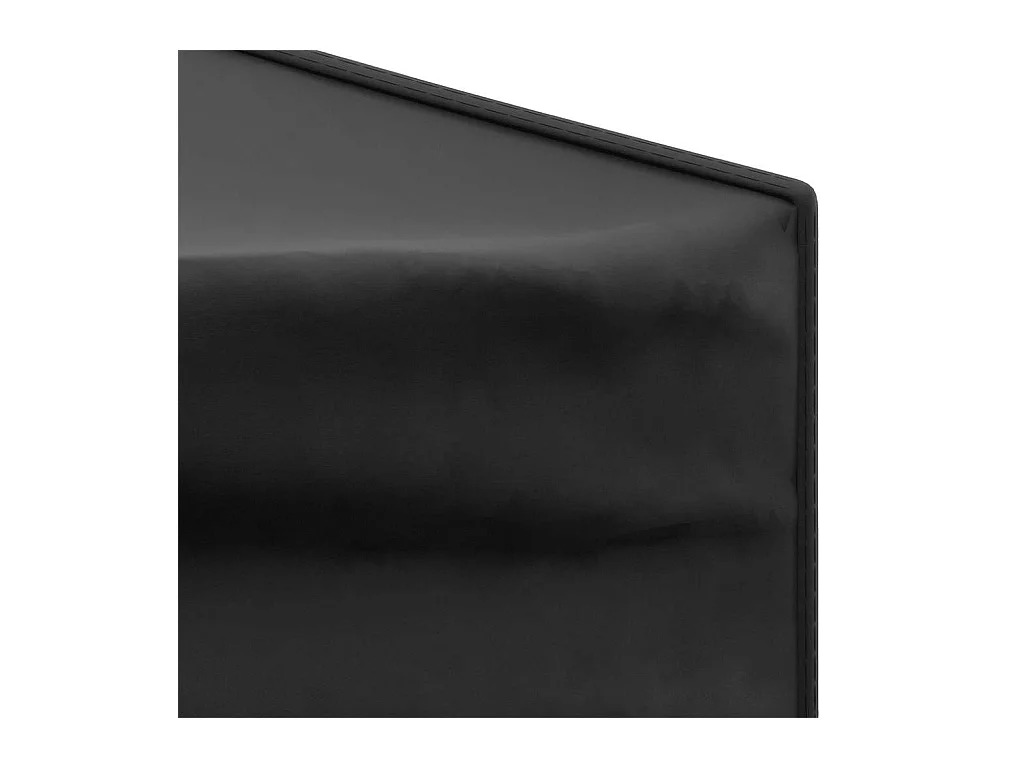 Opvouwbare ontvangsttent met wanden Zwart 3x3 m