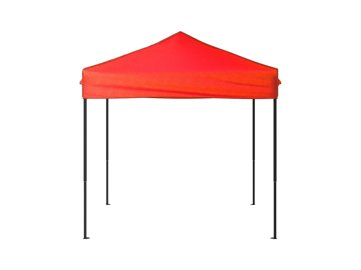 Tenda pieghevole rossa per ricevimenti 2x2 m