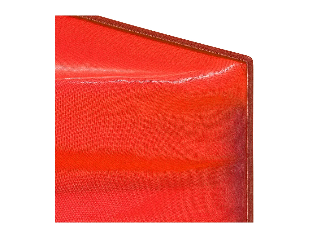 Tenda pieghevole rossa per ricevimenti 2x2 m