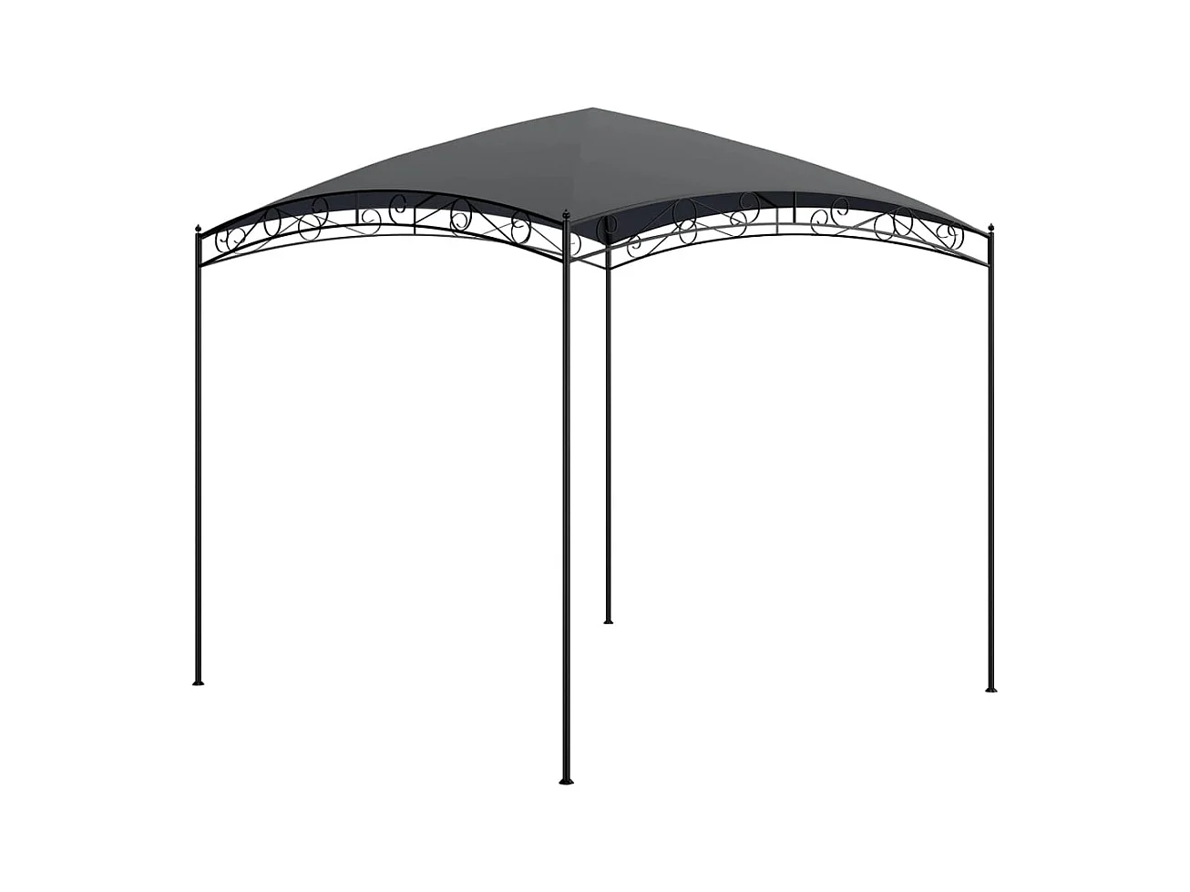 Belvedere 3x3x2,65 m Antracita 180 g/m²