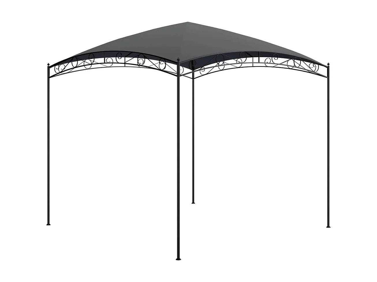 Belvedere 3x3x2,65 m Antracita 180 g/m²