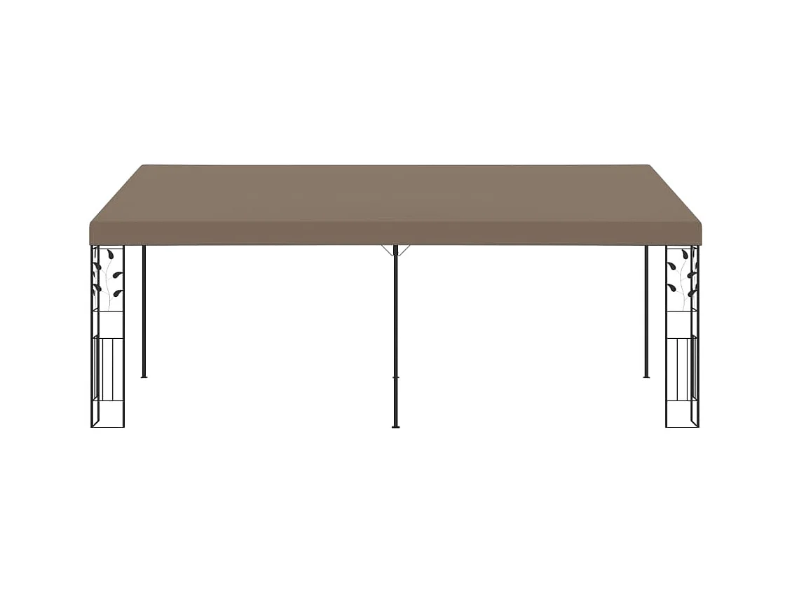 Belvédère mural 6x3x2,5 m Taupe