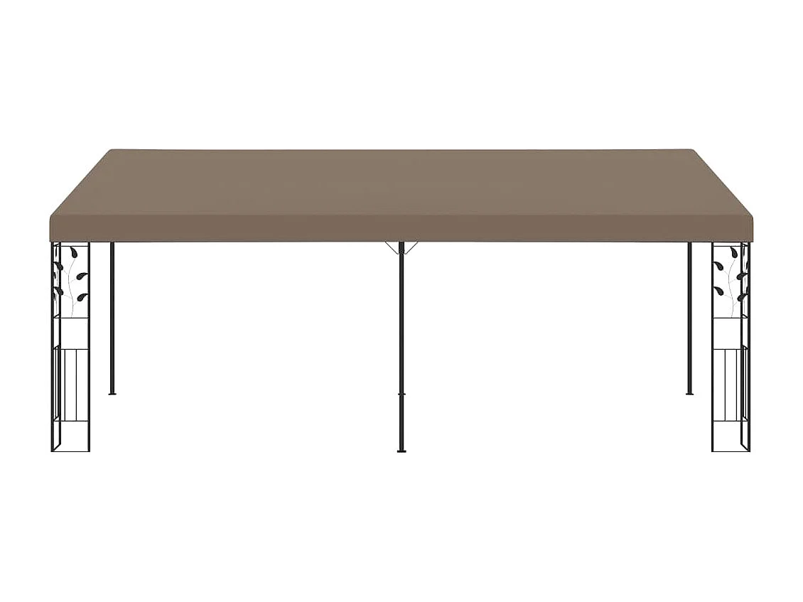 Belvédère mural 6x3x2,5 m Taupe