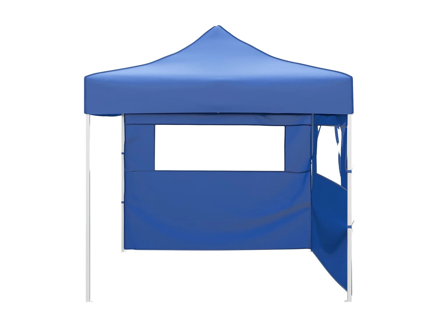 Tienda plegable con 2 paredes 3 x 3 m Azul