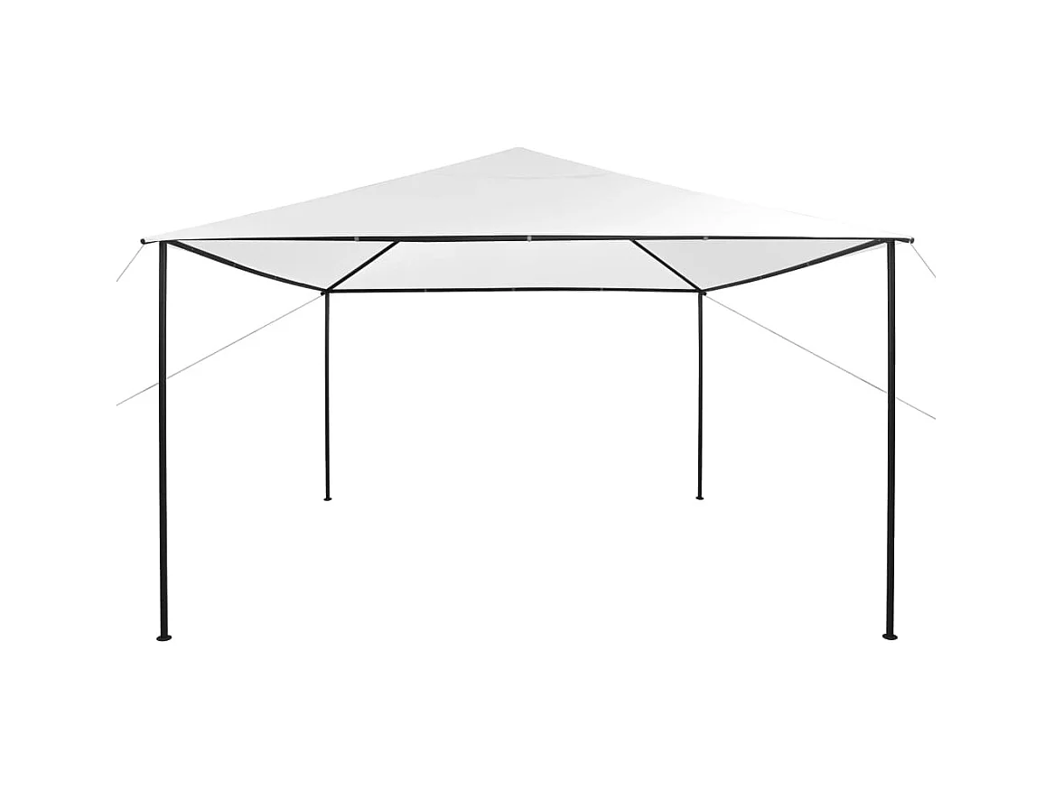 Cenador 4x4x3 m Blanco 180 g/m²