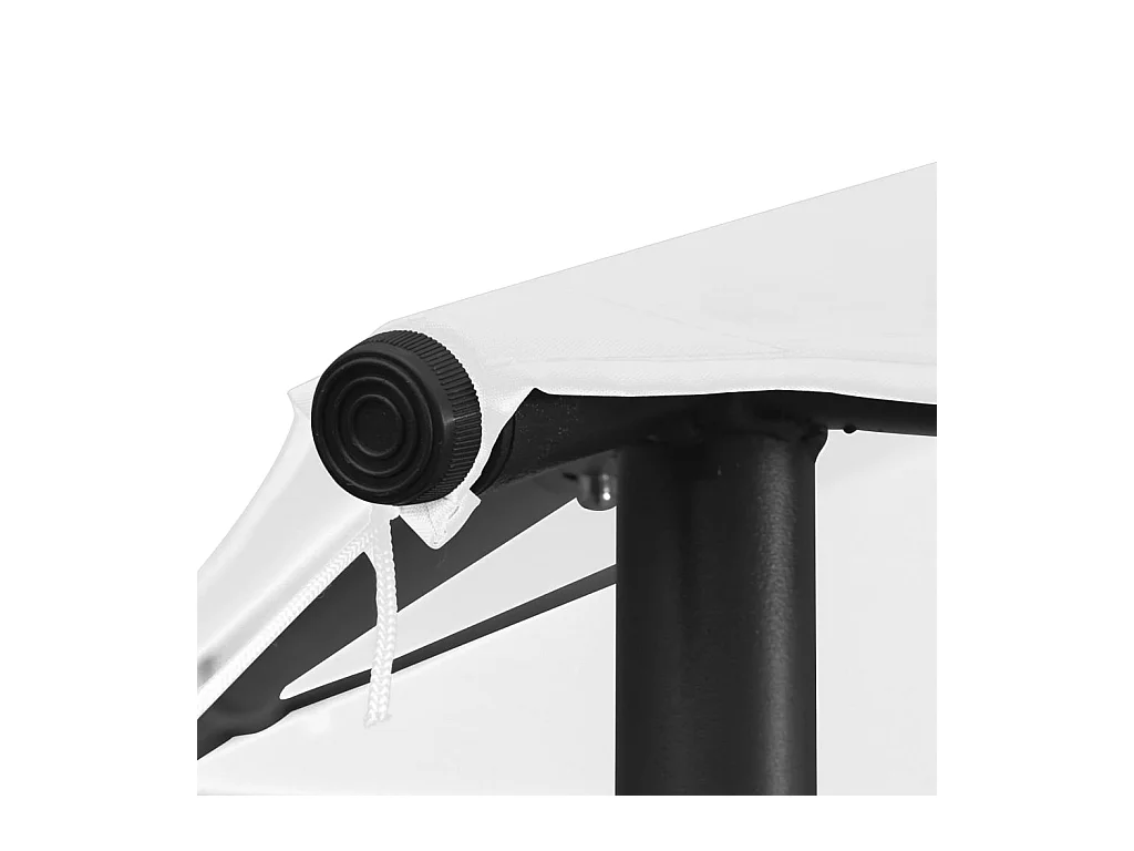 Cenador 4x4x3 m Blanco 180 g/m²