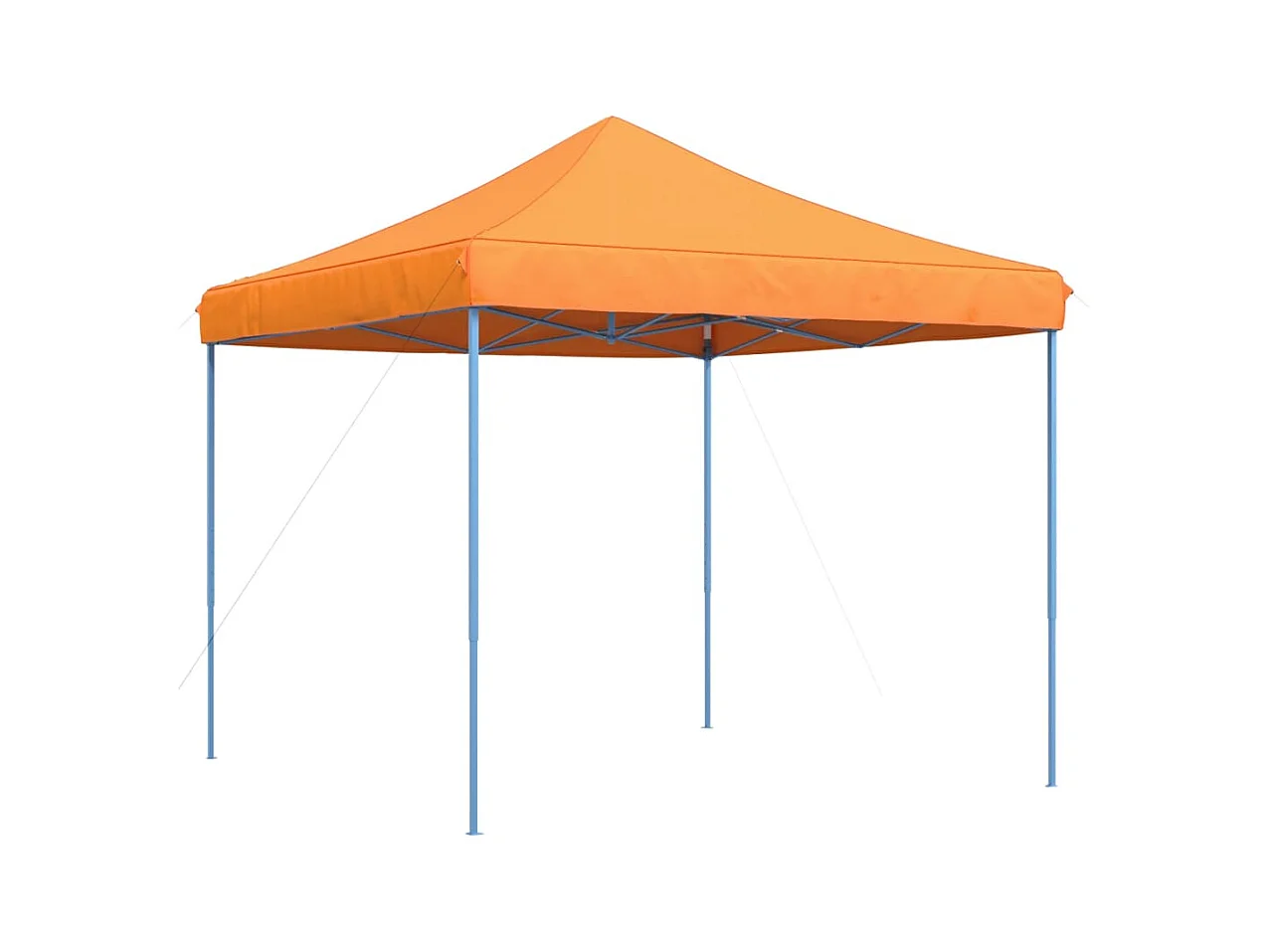Oranje pop-up opvouwbare ontvangsttent 292x292x315 cm