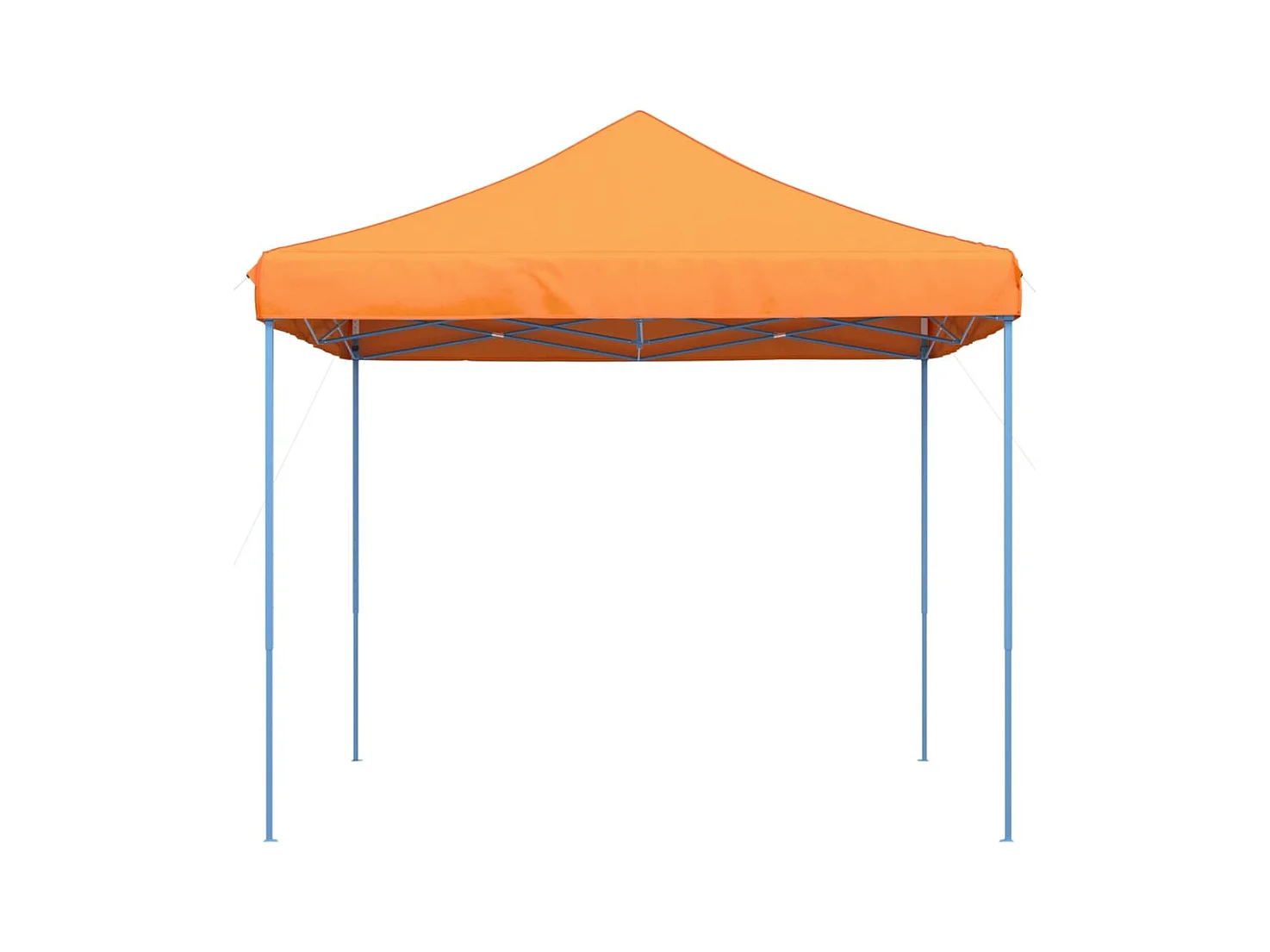 Oranje pop-up opvouwbare ontvangsttent 292x292x315 cm