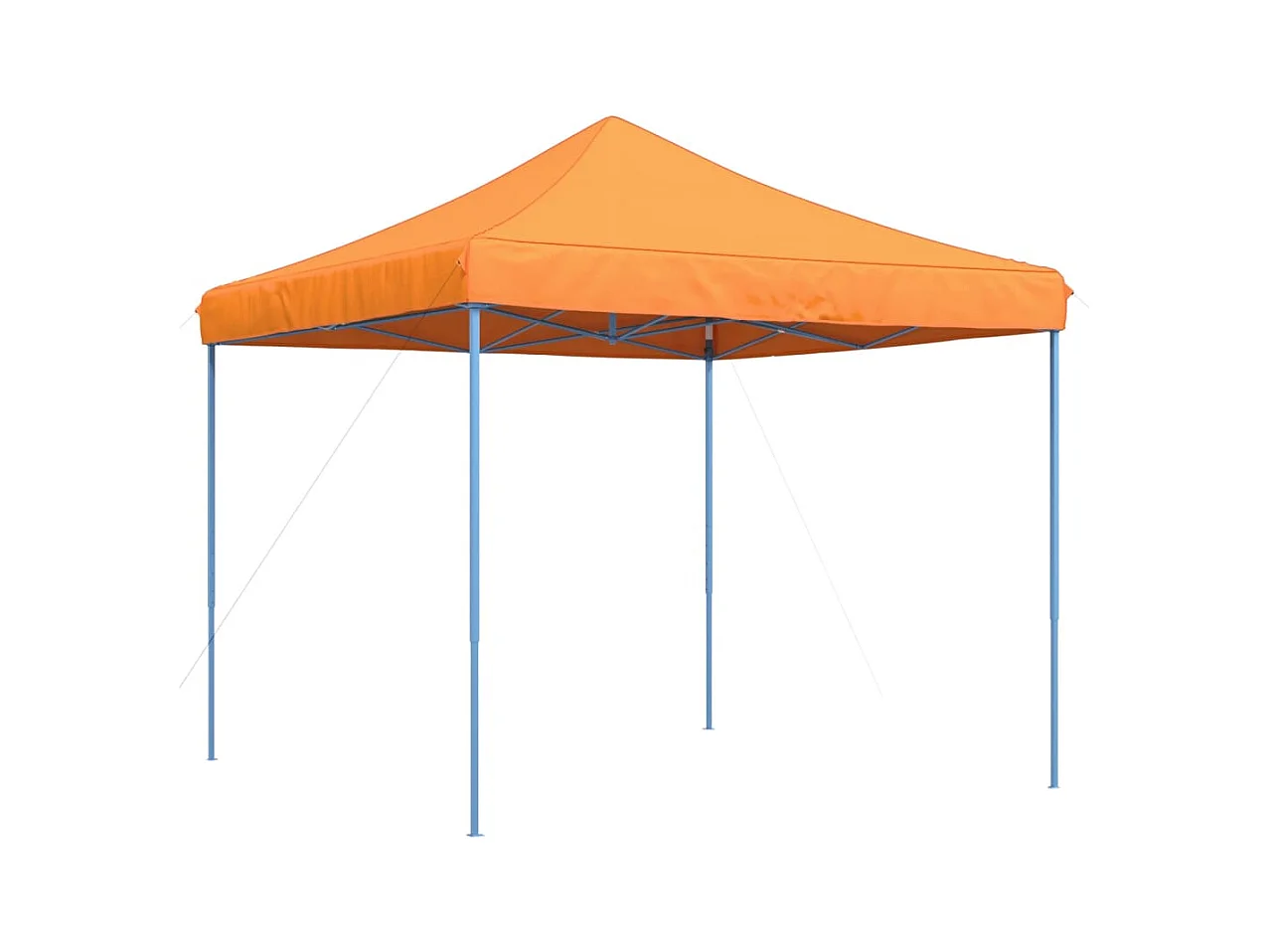 Oranje pop-up opvouwbare ontvangsttent 292x292x315 cm