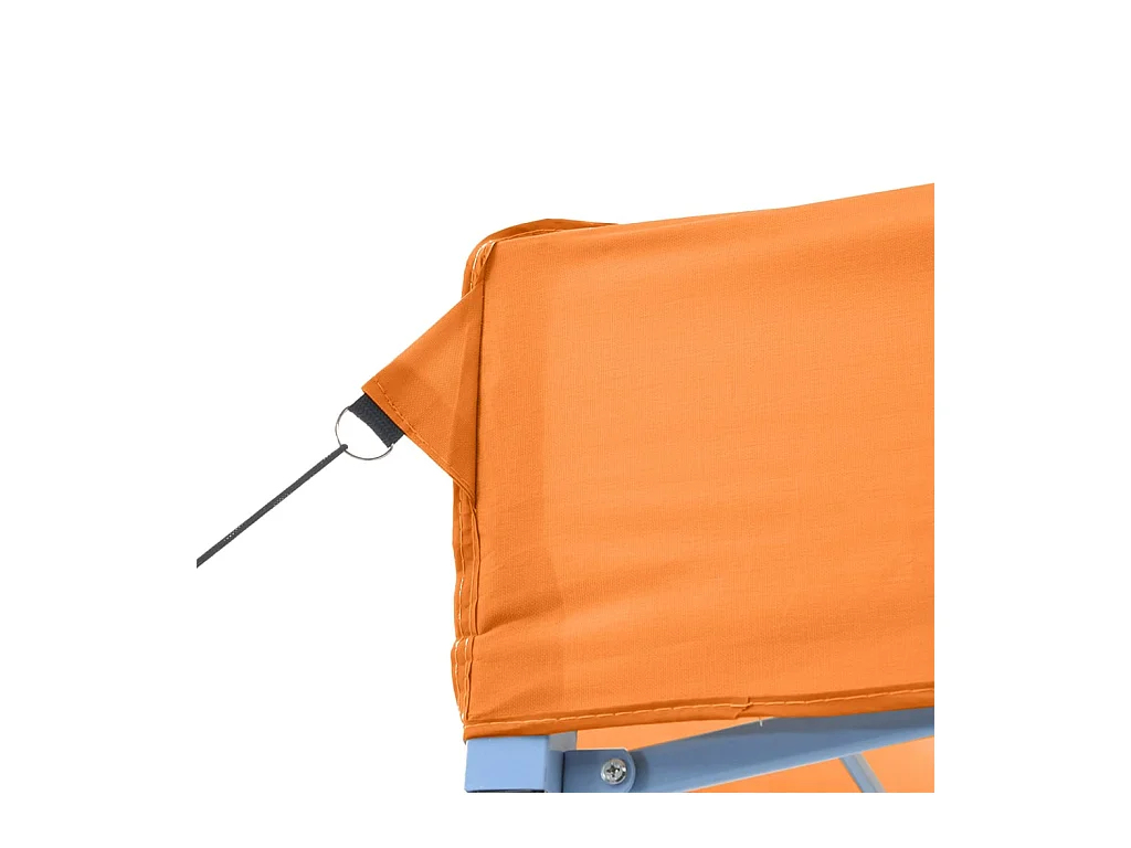 Oranje pop-up opvouwbare ontvangsttent 292x292x315 cm