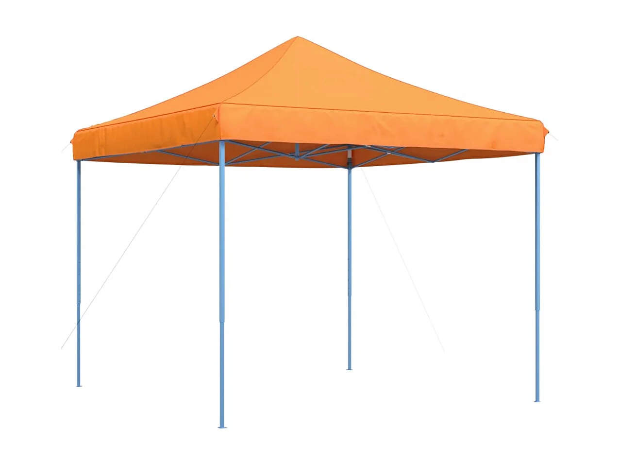 Carpa de recepción plegable emergente naranja 292x292x315 cm