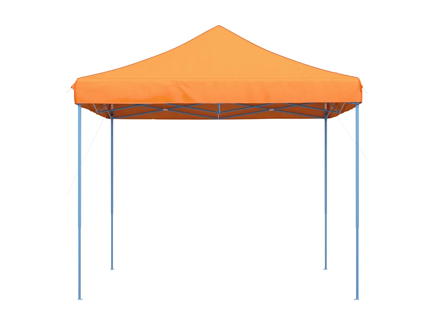 Carpa de recepción plegable emergente naranja 292x292x315 cm