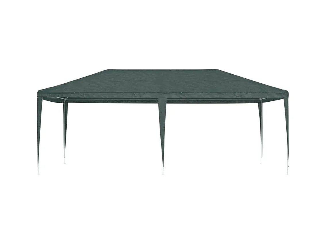 Tente de réception professionnelle 4x6 m Vert 90 g/m²