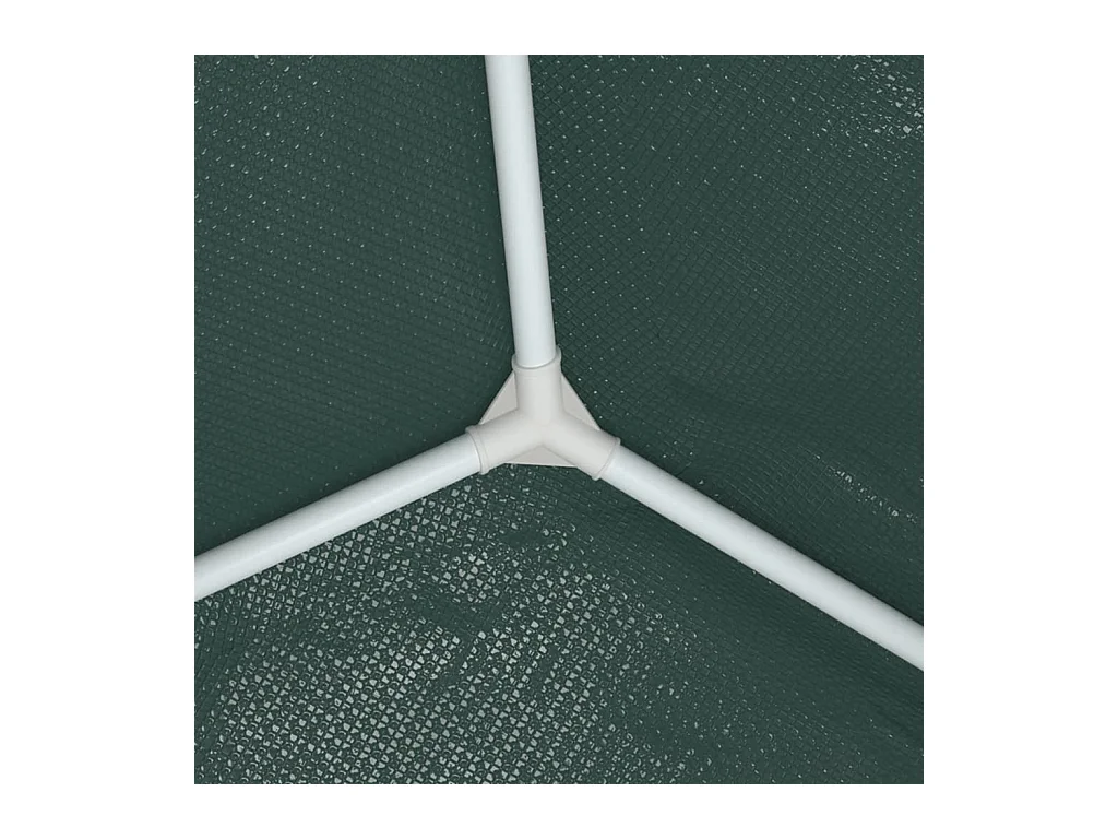 Tente de réception professionnelle 4x6 m Vert 90 g/m²