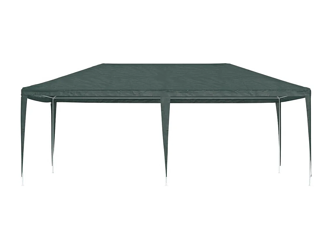Tente de réception professionnelle 4x6 m Vert 90 g/m²