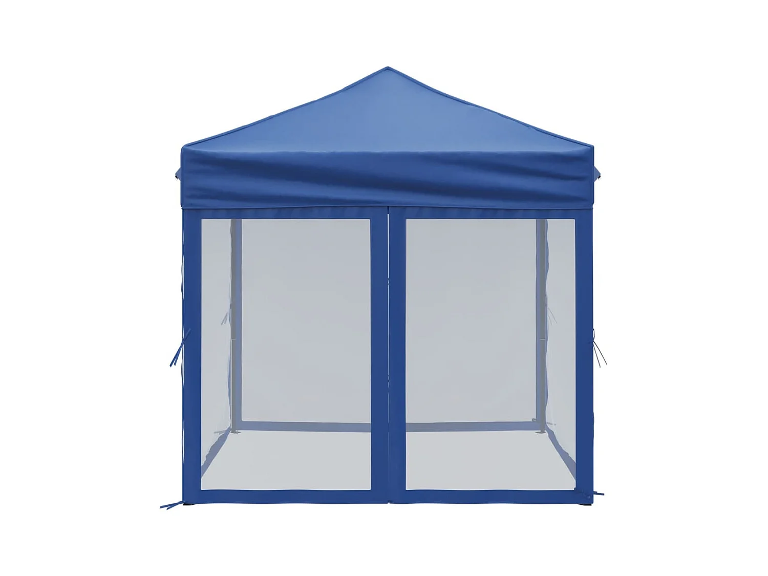 Tenda pieghevole per ricevimenti con pareti Blu 2x2 m