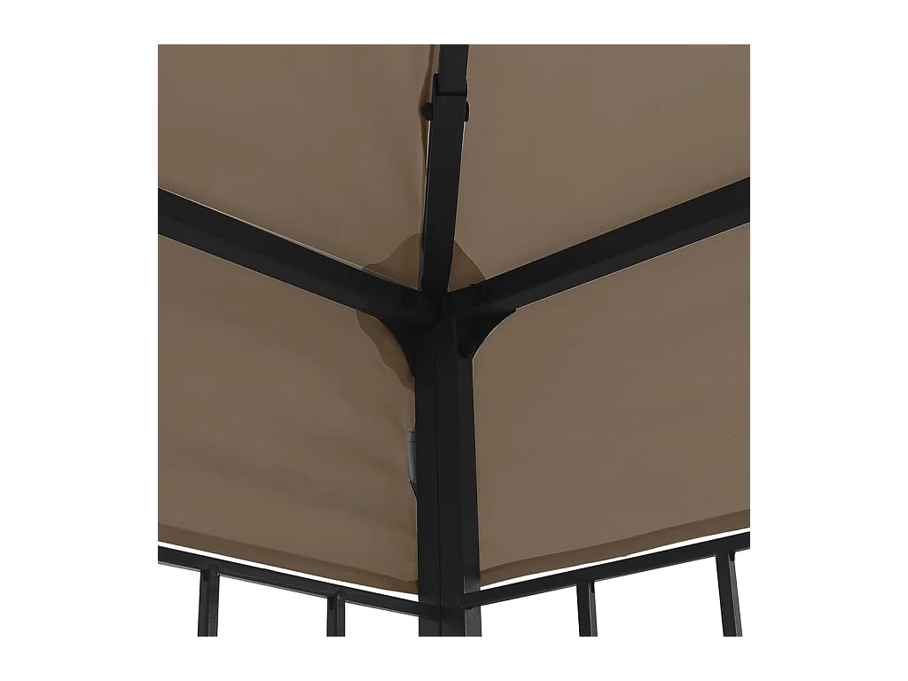 Belvedere 3x3 m Taupe