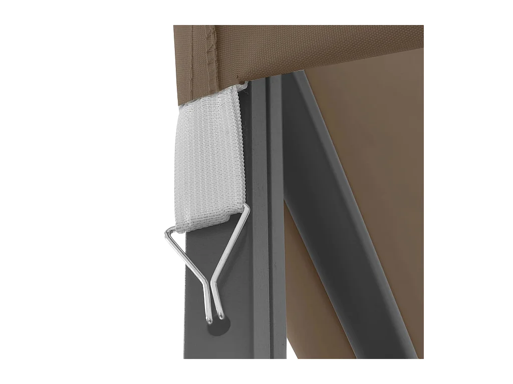 Belvedere 3x3 m Taupe