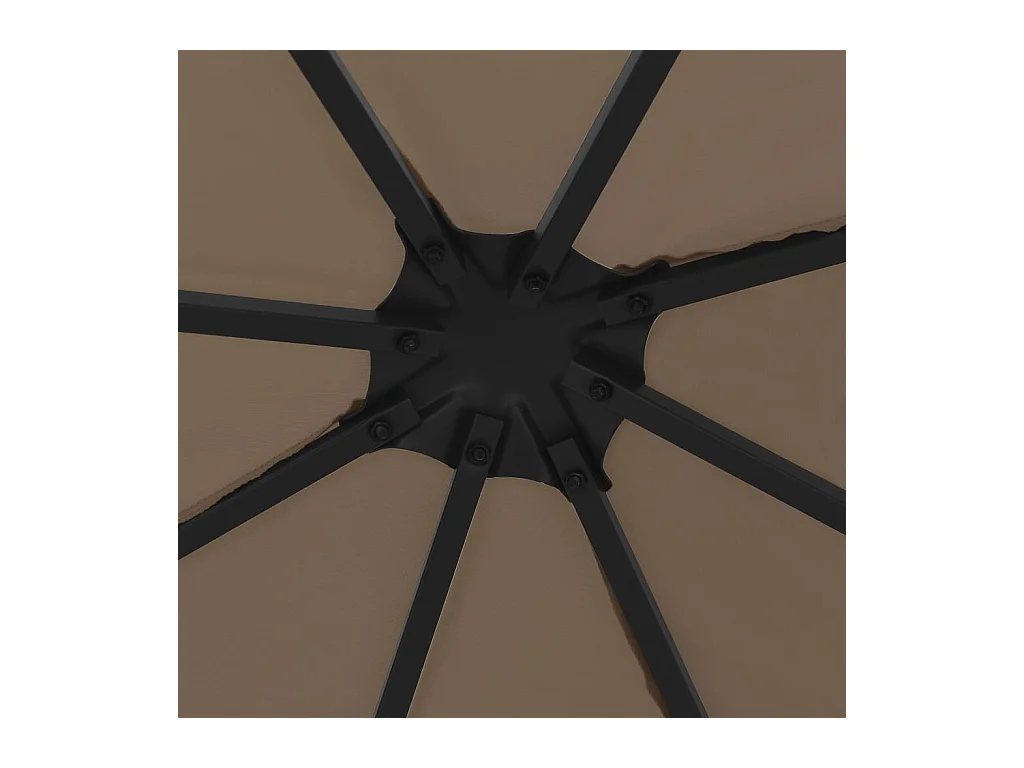 Belvedere 3x3 m Taupe