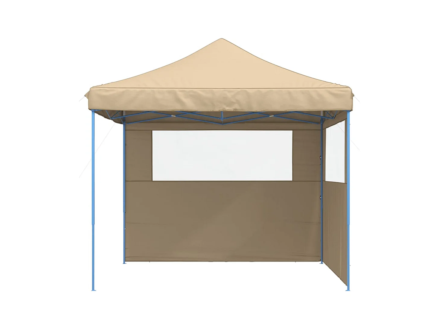 Carpa de recepción plegable emergente con 2 paredes laterales