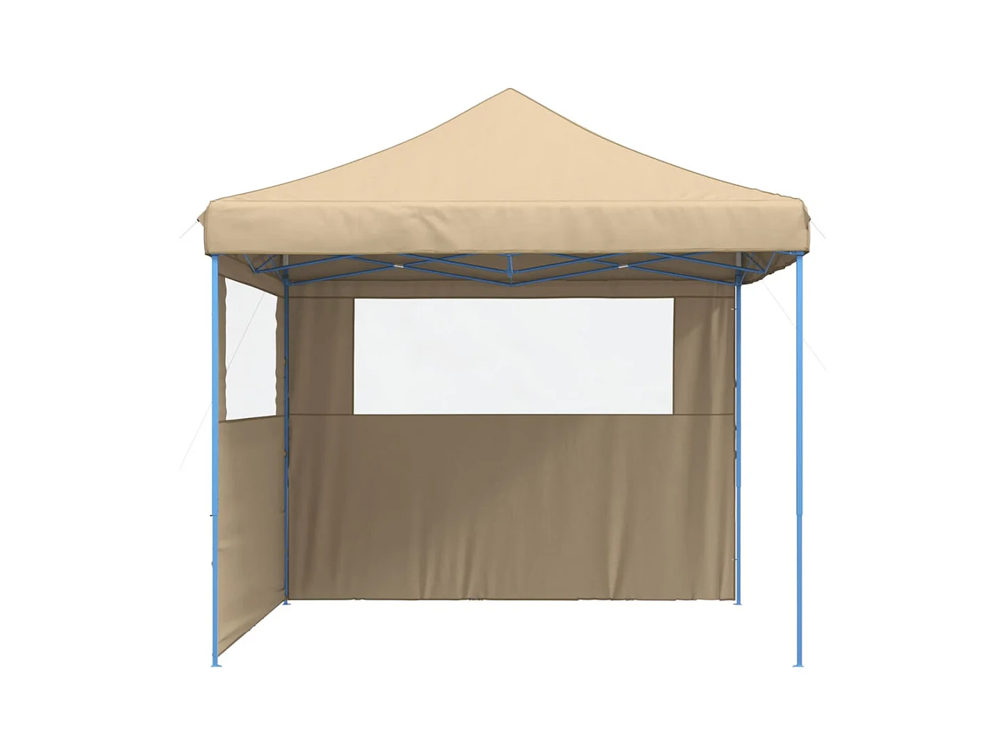 Carpa de recepción plegable emergente con 2 paredes laterales