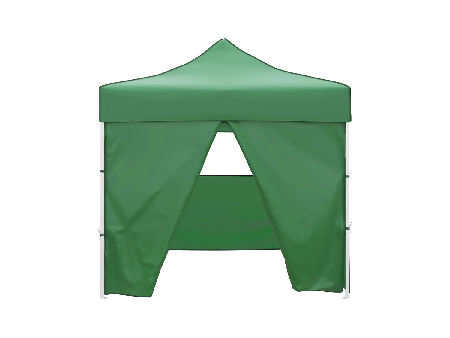 Carpa plegable verde 3x3 m con 4 paredes