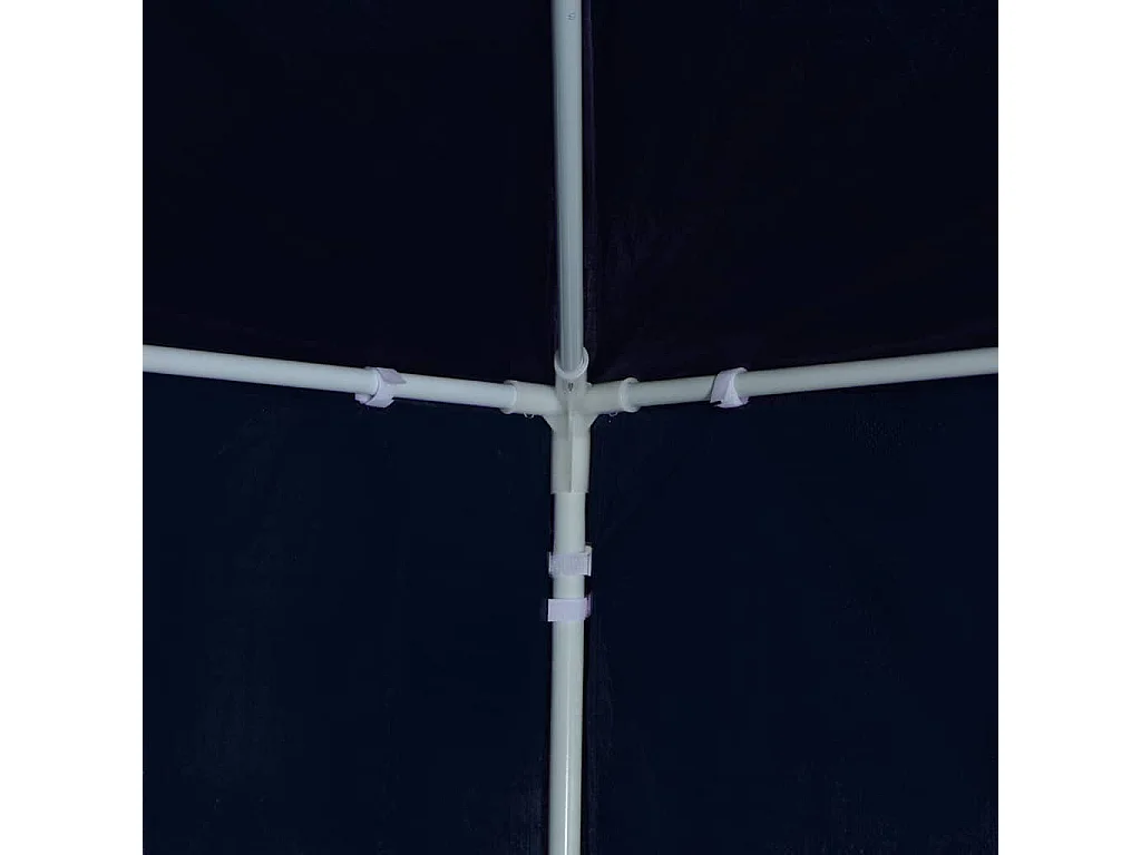 Gazebo da giardino 3x12 m blu