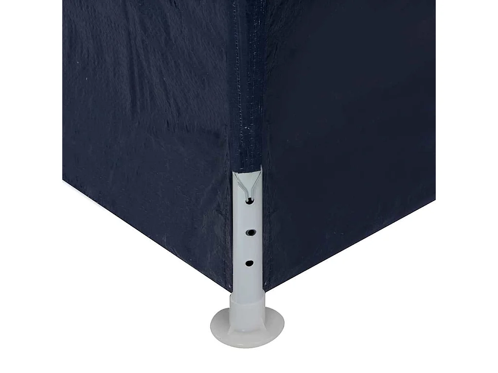 Gazebo da giardino 3x12 m blu