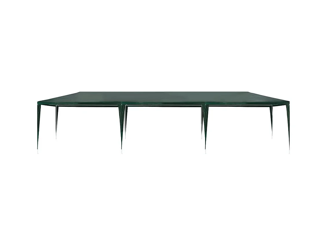 Carpa de recepción 3x9 m PE Verde
