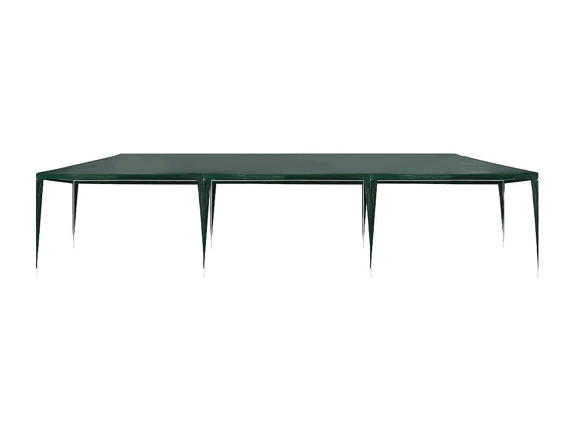 Carpa de recepción 3x9 m PE Verde