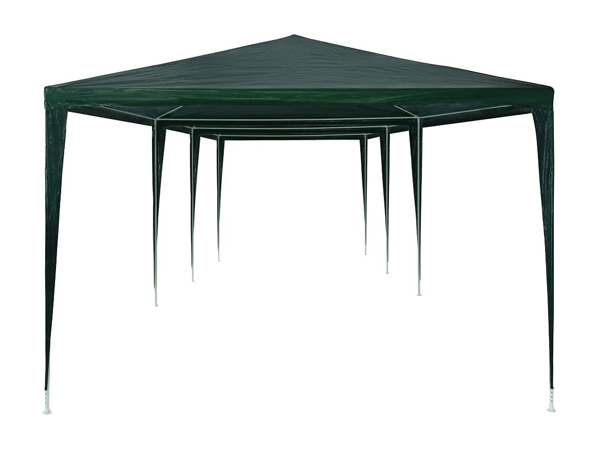 Carpa de recepción 3x9 m PE Verde