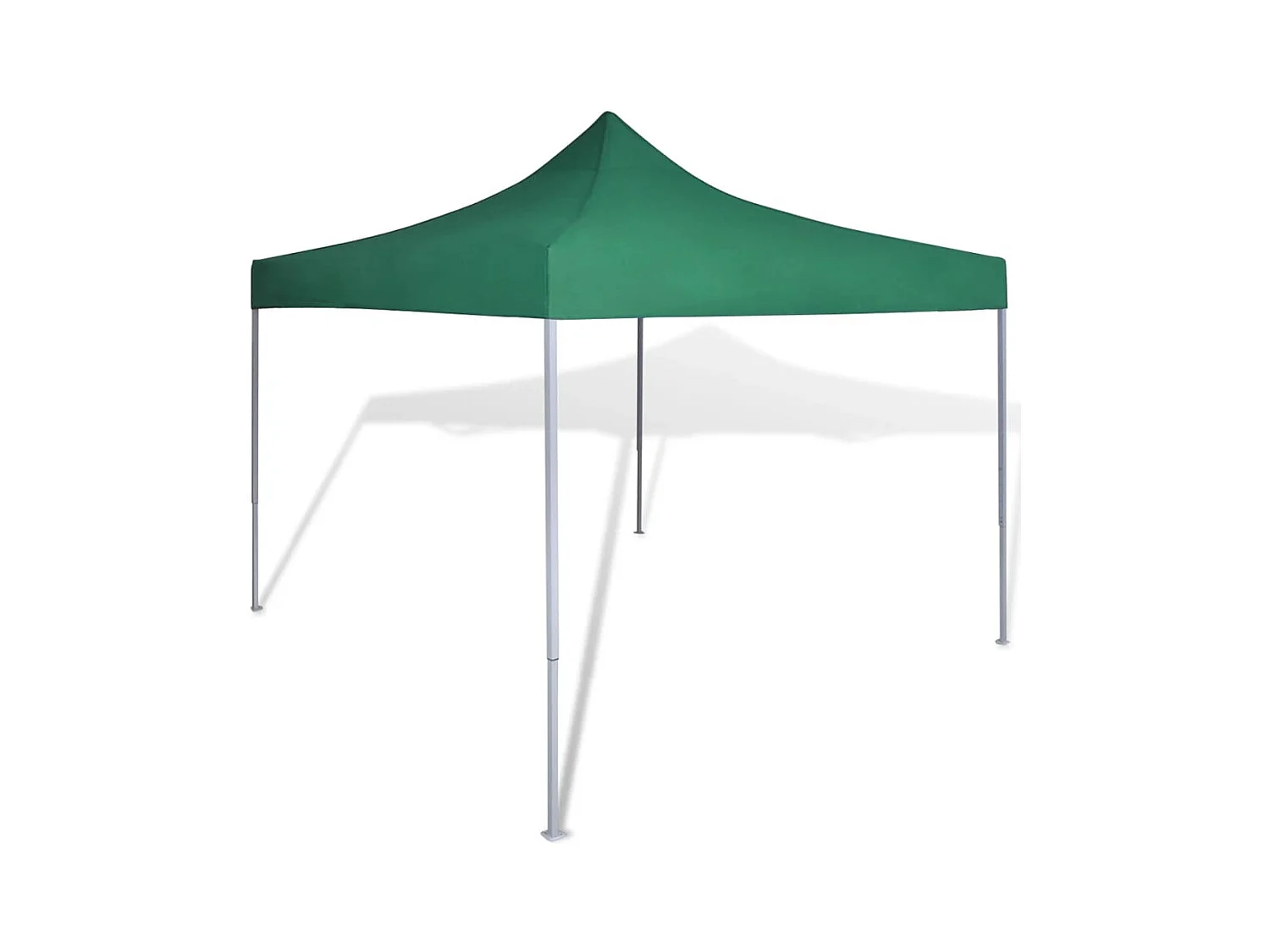 Carpa plegable verde 3 x 3 m