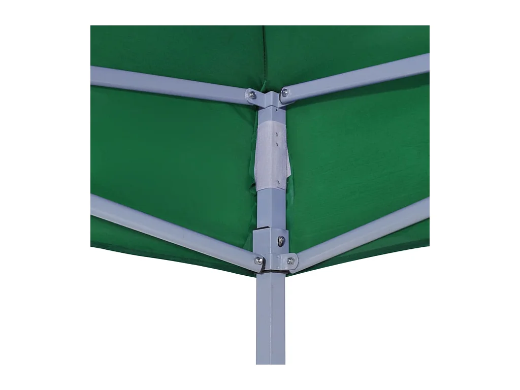 Carpa plegable verde 3 x 3 m