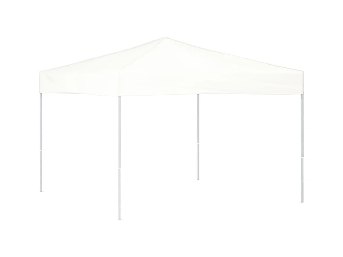 Carpa de recepción plegable blanca de 3x3 m