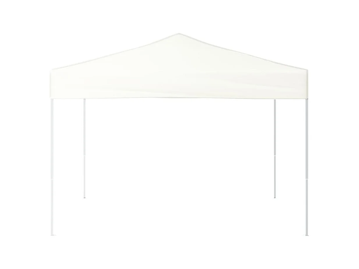 Carpa de recepción plegable blanca de 3x3 m