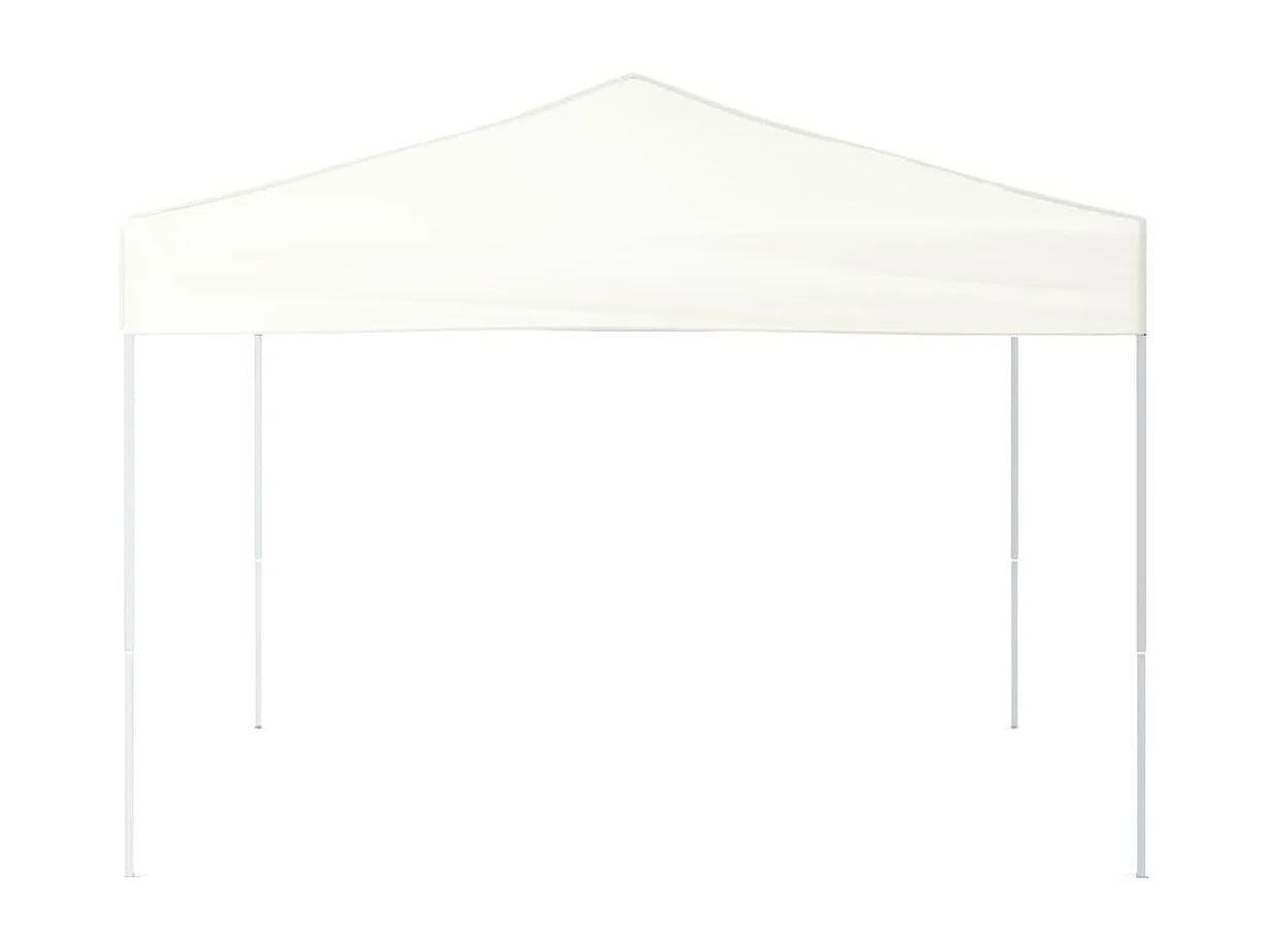 Carpa de recepción plegable blanca de 3x3 m