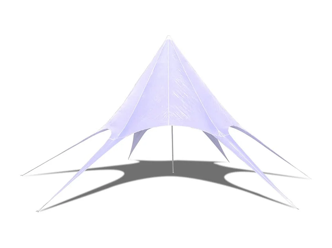 Carpa de jardín en forma de estrella de 12 m
