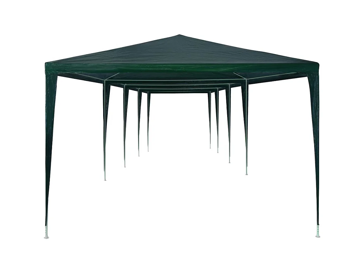 Empfangszelt 3x12 m PE Grün