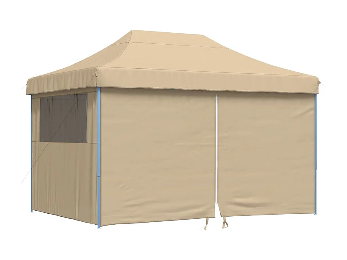 Carpa de recepción plegable emergente con 4 paredes laterales