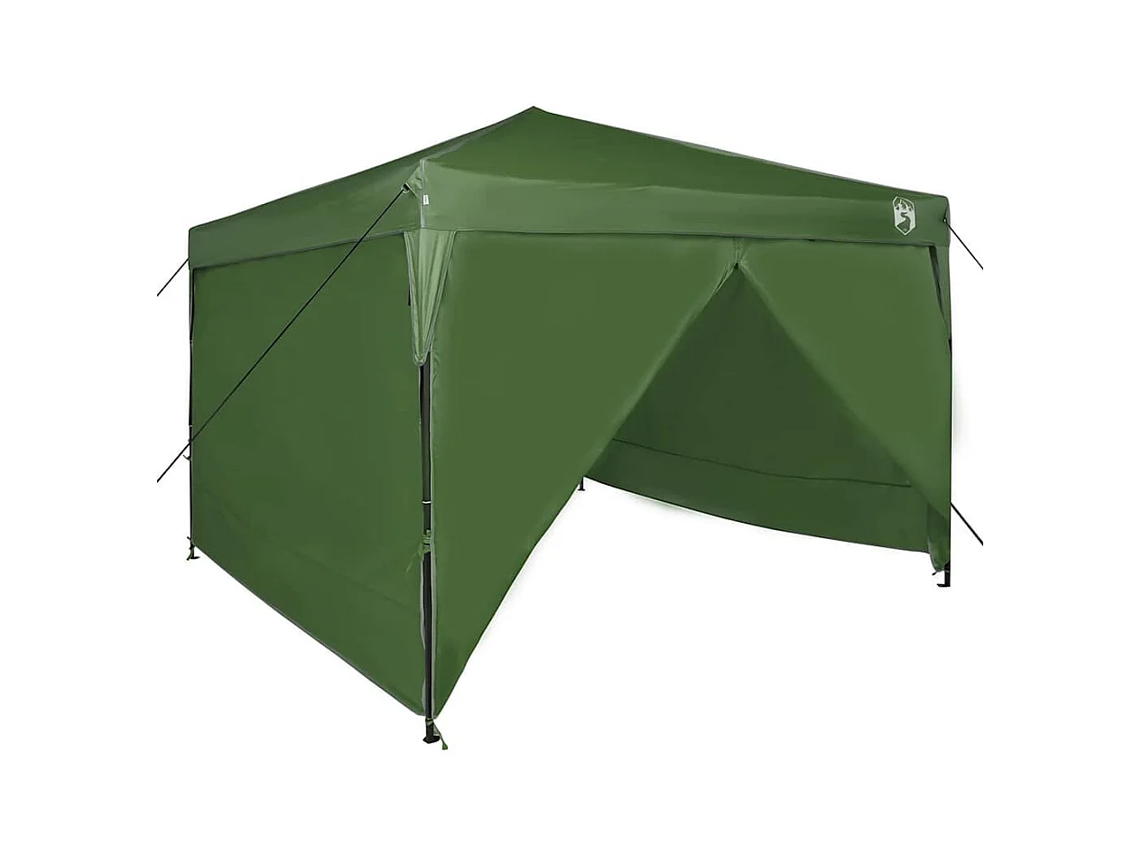 Tente à auvent pop-up Vert 300 x 300 cm tissu