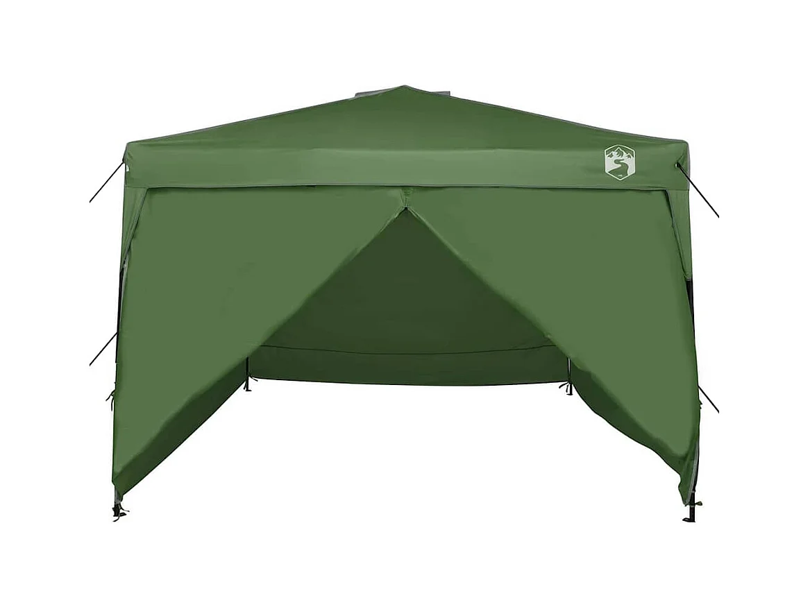 Tente à auvent pop-up Vert 300 x 300 cm tissu