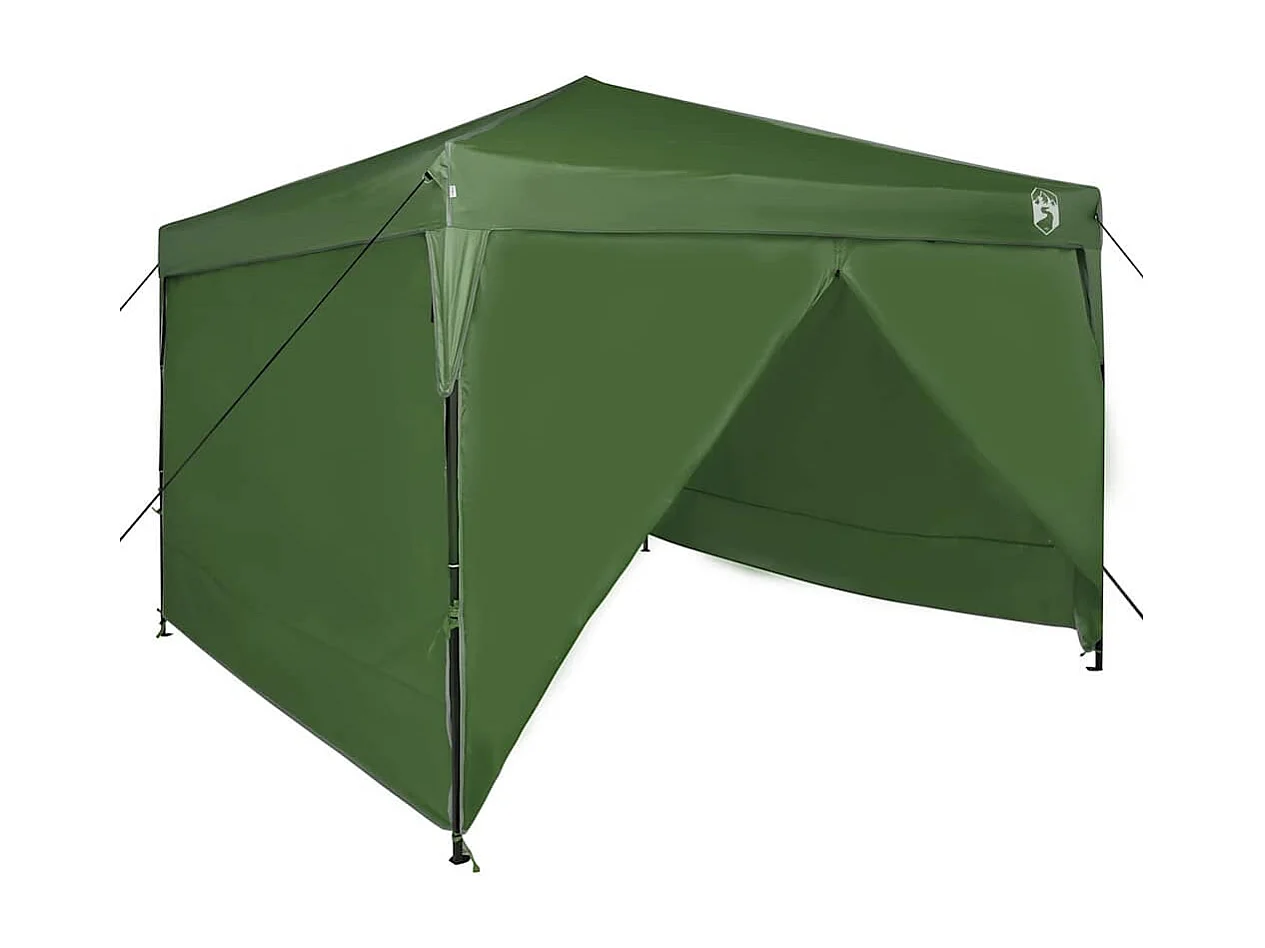 Tente à auvent pop-up Vert 300 x 300 cm tissu