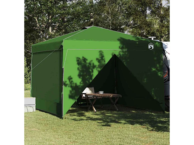 Tente à auvent pop-up Vert 300 x 300 cm tissu