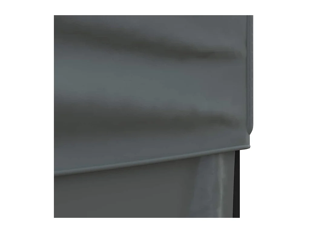 Carpa de recepción plegable con paredes Antracita 3x6 m