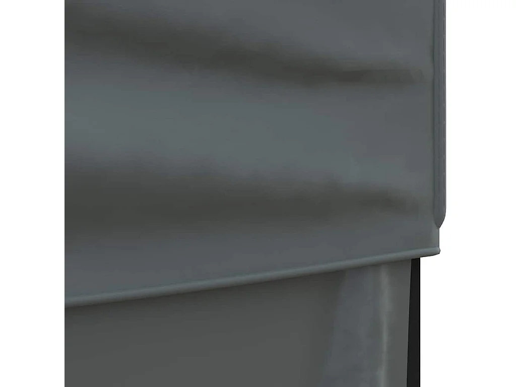 Carpa de recepción plegable con paredes Antracita 3x6 m