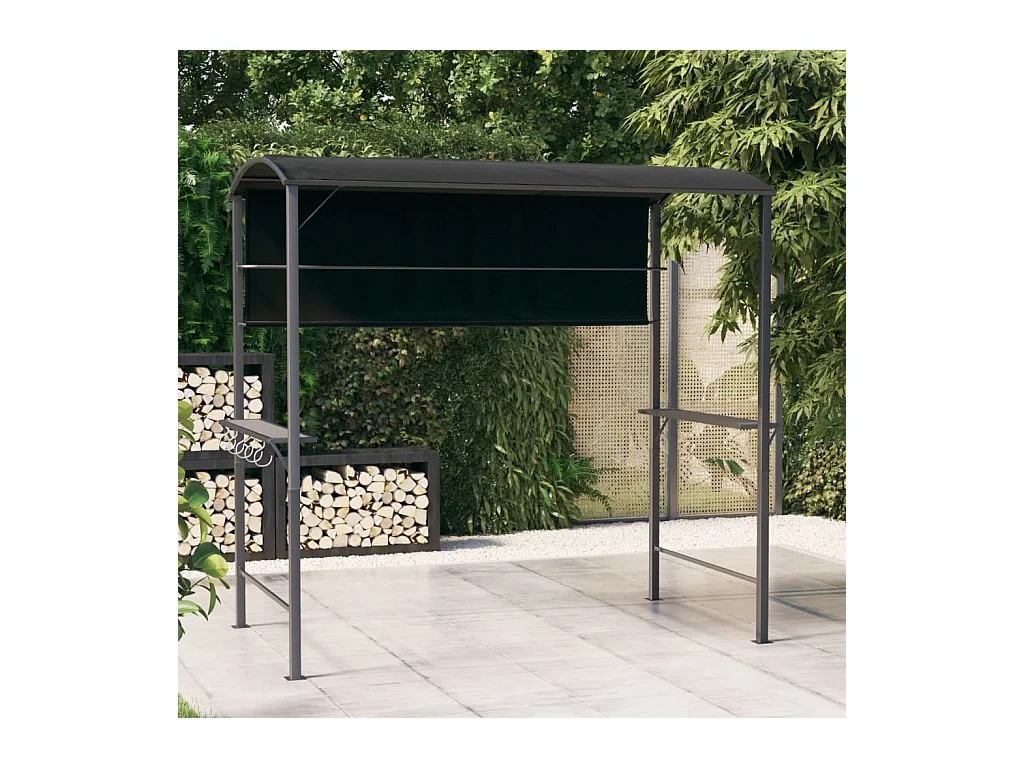 Belvédère avec toit 220x110x200 cm Anthracite