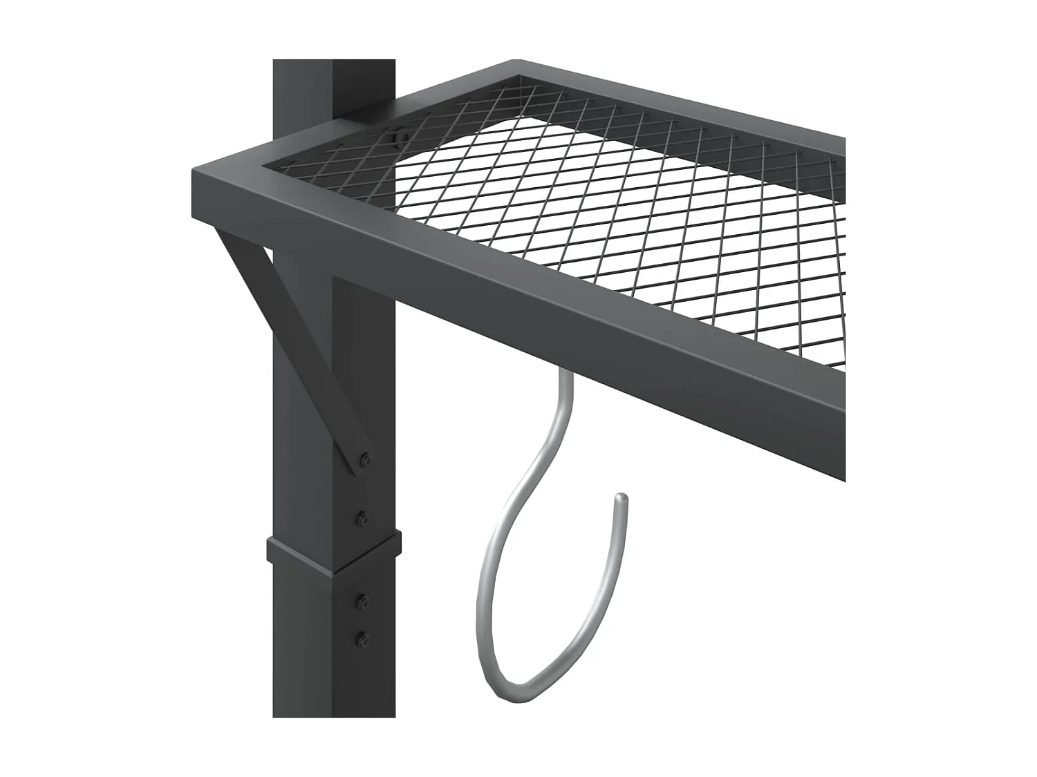 Belvédère avec toit 220x110x200 cm Anthracite