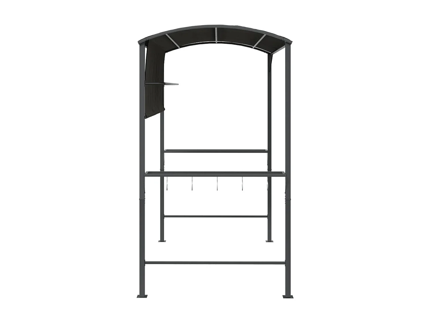 Belvédère avec toit 220x110x200 cm Anthracite